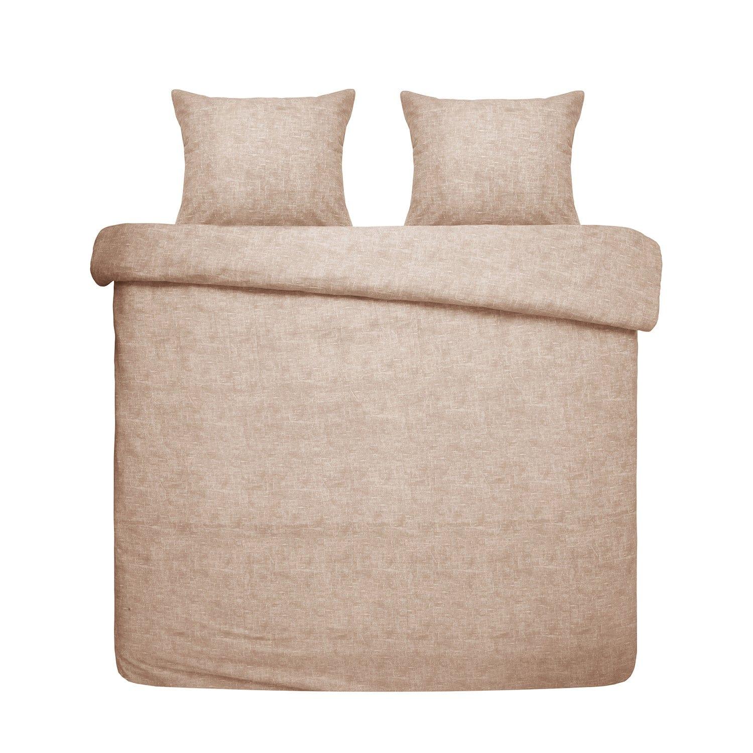 Housse de couette 140x200 en coton BIO TERRACOTA 