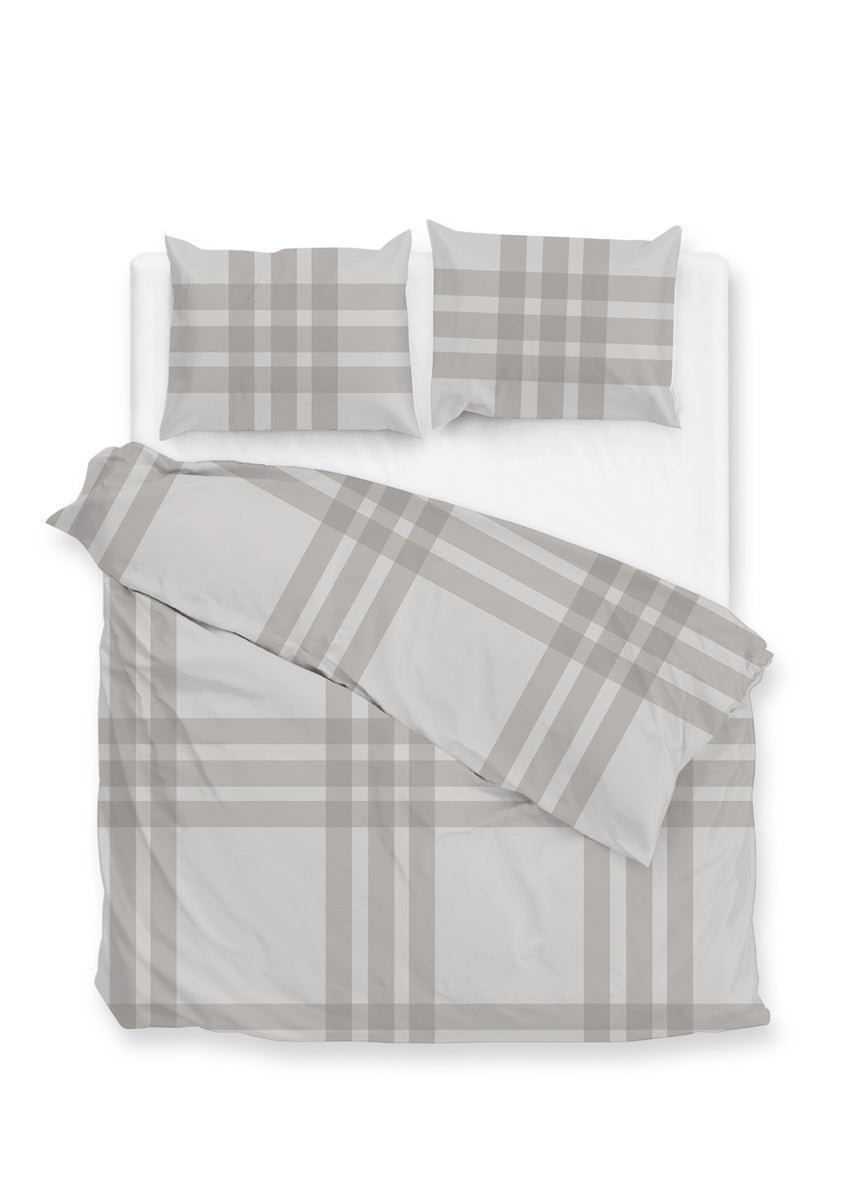 Zo Home Dekbedovertrek Flanel Rombi